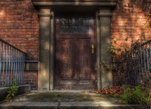 exterior door