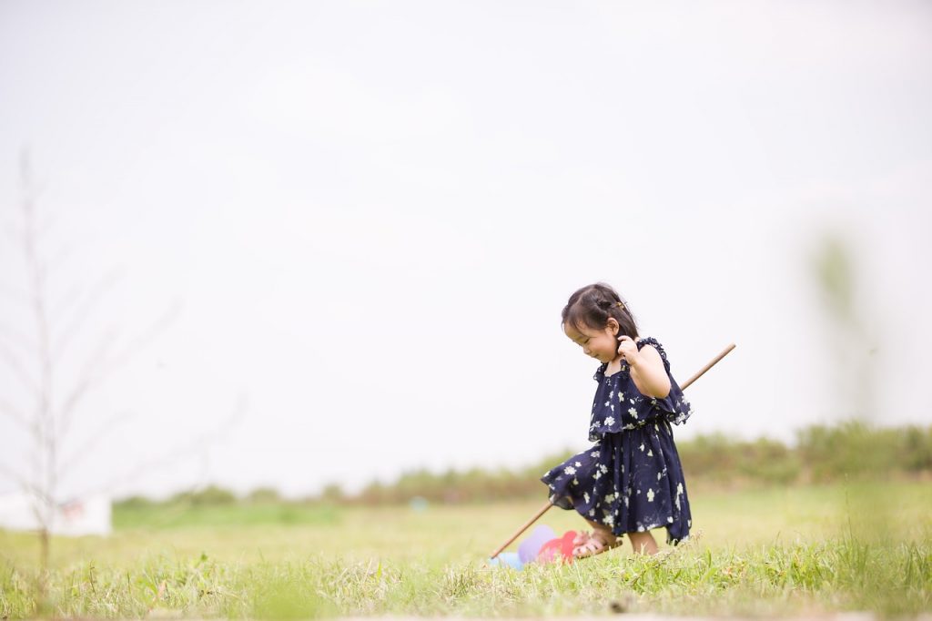 kid playing